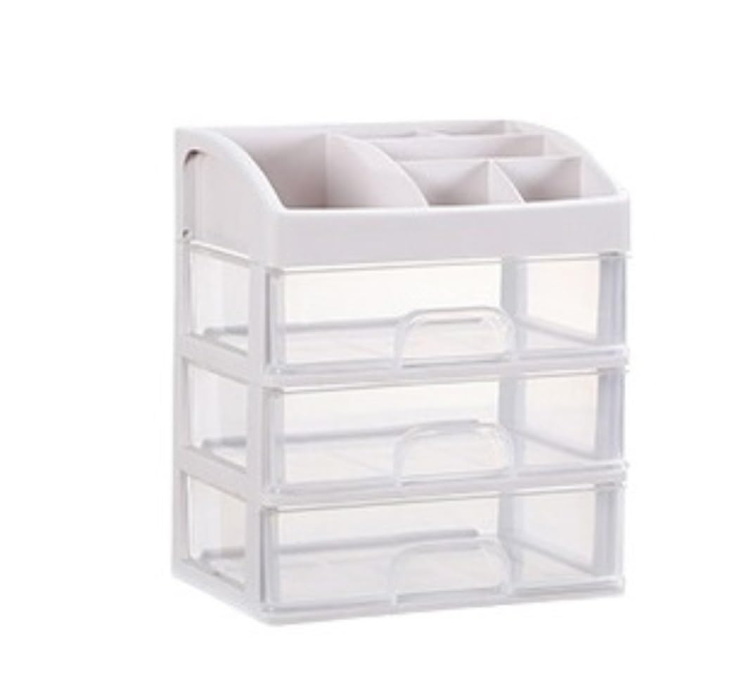 Organizacja Biura Przegródkami Organizer Na Biurko Z Szufladą 3 Szuflady Plastikowe Do Przechowywania Przezroczysty Organizer na Biurko Domu
