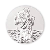 Automedaille Christophorus ohne Rand 3cm