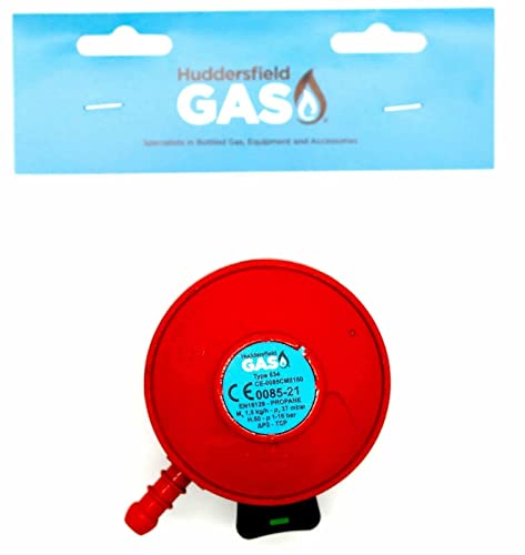 Huddersfield Gas 37mbar 27MM Clip On Patio Gas Regulator