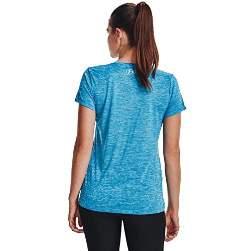 Image of Under Armour Womens Tech V-Neck Twist Short-Sleeve T-Shirt