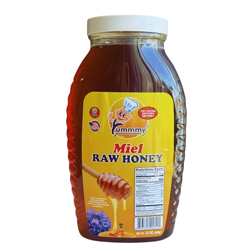 Yummmy Raw Honey 100% Natural 2 Lbs Kosher miniatura 4