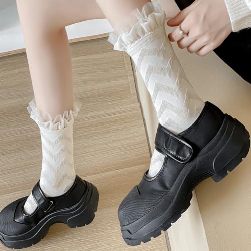 Image of Socks for Women Aesthetic Casual Cotton Soft Cute Ankle Gifts for Girls Cute Crew Fashion Novelty