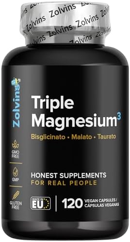 Triple Magnesio Complex Magnesio Bisglicinato, Malato, Taurato y ...