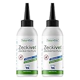 ✔ Pflanzlicher Zeckenschutz ohne Chemie! Original NaturaPets Zeckivet - Zeckenschutz Spot-On Lösung für Katzen. (Zeckenschutz & Parasitenschutz gegen Zecken, Milben, Flöhe)