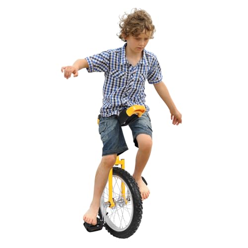 PDTHADP 16 Inch Wheel Unicycles for Adults 110Lbs One Wheel Bike with Alloy Rim 28-32 Inch Height Adjustable Unicycle for 3.94-5.09Ft People Outdoor Wheeled Unicycle for Cycling