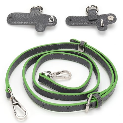 AIDUCHO Strap for Longchamp Mini Bag, Leather Adjustable Crossbody Bag Strap Replacemen, Purse Shoulder Straps Kit