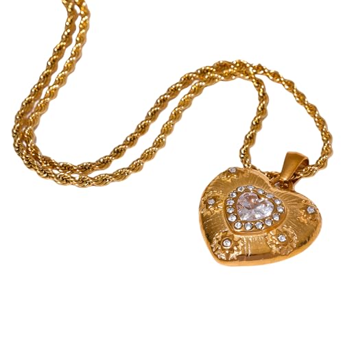 Collier cœur argent 925 et strass pour célébrer votre amour avec délicatesse