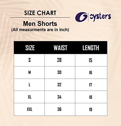 Image of Oysters Men's Work-Out Shorts with Pockets