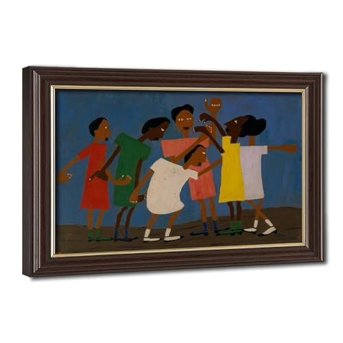 Impression William H. Johnson enfants danse affiche art de qualité