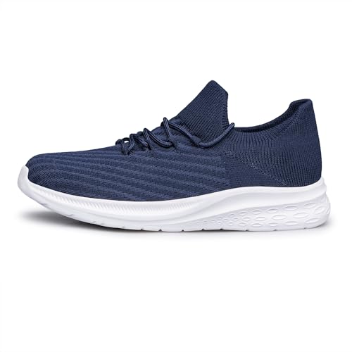 Image of vibdiv Men's Lightweight Sneakers Breathable Casual Walking Shoes Comfortable for Daily Work Gym Travel