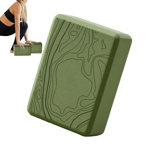 Ladrillo de yoga – 23 x 15 x 7 cm, equipo de equilibrio antideslizante, bloques de estiramiento, para mujeres y hombres, gimnasio, entrenamiento, ejercicio en casa, fitness, baile, meditación