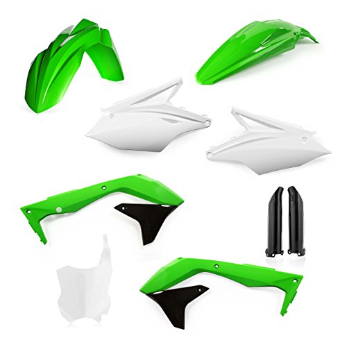 Kit plastiques KXF 450 2016 original carénage vert complet pour habillage moto