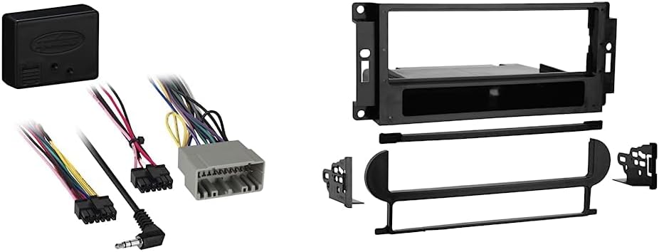 AXXESS Metra Car Stereo Installation Bundle with Chrysler/Dodge/Jeep Dash Kit + Harness
