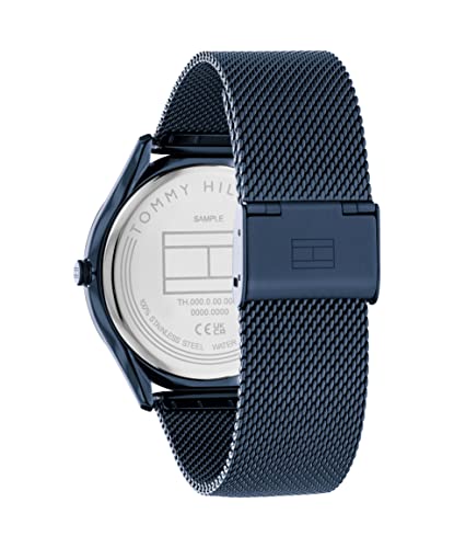Tommy Hilfiger Blue Dial Blue Stainless Steel Strap Watch for Men-TH1710514 - Image 3