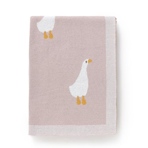 Manta de bebé 100 % algodón de punto suave para newbron con bonita cebra