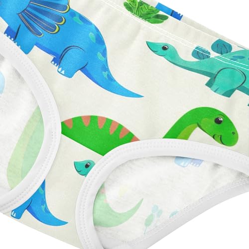Cotton Toddler Girls Underwear Cute Cartoon Dinosaurs Girl Panties Cute Personalized Briefs Girls Undies 2t4