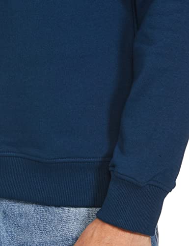 Image of Amazon Brand - Symbol Men Cotton Rich Light Weight Crew Neck Sweatshirt (Regular Fit)