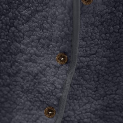 Toddler Fuzzy Cardigan Button Down V Neck Sweater Waistcoat Boys Girls Soft Lightweight Fleece Sleeveless Sweater2