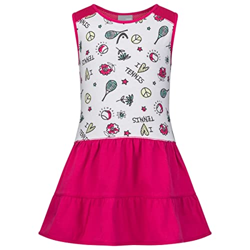 HEAD Mädchen Kleid Mulberry, 110 Tennis Dress, Mulberry, 110 EU