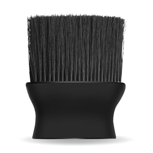 SWQS Automotive Interior Dusting Brush Car Interior Cleaning Brush Car Detailing Brush Ultra-Soft Bristles Duster Brush for Car Interior Dashboard Leather Baseball Umpire Gear Brush (Black)
