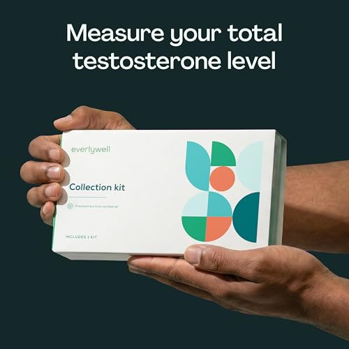 Image of Everlywell At-Home Testosterone Collection Kit for Men, Measures Total Testosterone Level for Accurate Results from CLIA-Certified Labs, Ages 18 Plus