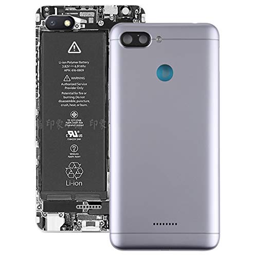 Couverture arrière Xiaomi Redmi 6 pour réparer boutons et coque grise cassée