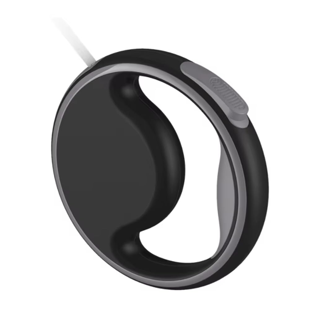 Laisse pour chien avec lumière LED intégrée et corde de traction rétractable de 3m