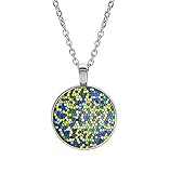 Entregado rápidamente Collar Cristal - Mosaico de vidrio
