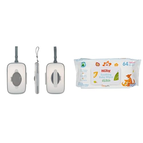 Dr Talbots Dispensador de toallitas de lujo para bebés con toallitas relajantes para bebés