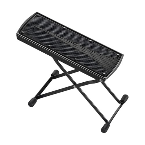 Pied de guitare avec siège intégré et tabouret de maintenance pour instruments à cordes