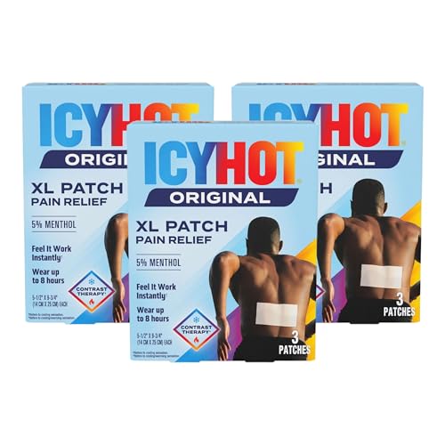 Icy Hot Medicated Patch XL Extra Strength Pain Relief Patch, 3 Count - image 1