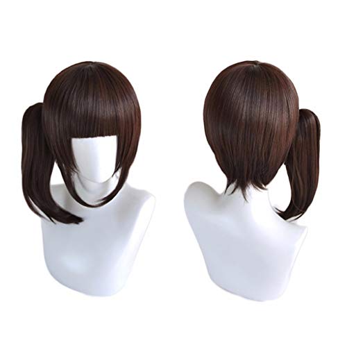 Ani·Lnc Demon Slayer Kimetsu no Yaiba Peluca cosplay Tsuyuri Kanao con peluca sin capucha