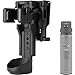 LUMINFLY Lightweight Plastic Steel Pepper Spray Holder with Detachable Back Clip, Quick Release Oc Spray Holster, Adjustable Quick Draw Oc Spray Pouch Carry Case for Duty Belt & Molle Vest