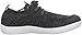 WHITIN Shoes for Kids Wide Toe Box Barefoot Minimalist Zero Drop Loafers for Boys Girls Size 13 Fashion Boat Sneakers Walking Running Elastic No Tie Black White 31