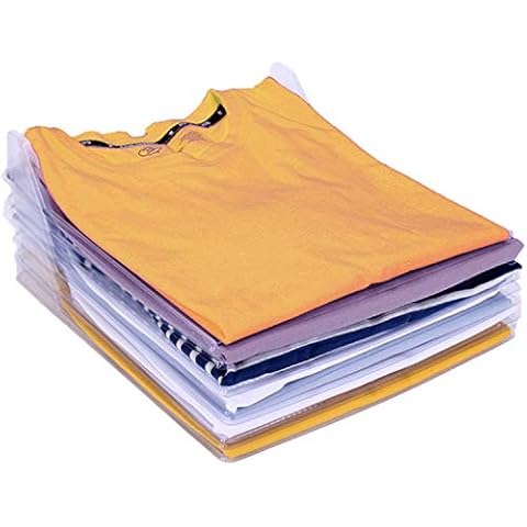 Nšilko Closet Organizer,T-Shirt Clothes Folder,Laundry Organizer Folding Board,Anti-wrinkle Clothes Storage Holders (30PCS) Cover