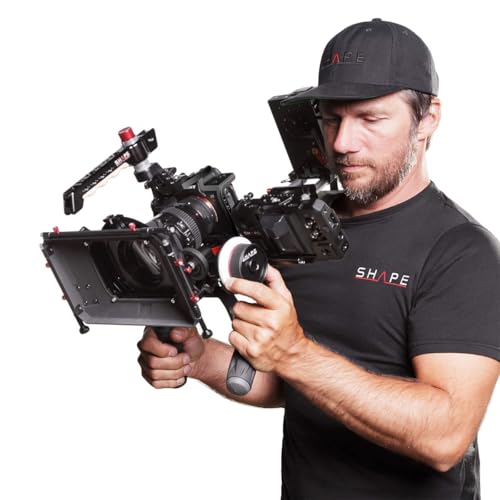 Image of Shape Shoulder Mount with Matte Box and Follow Focus for Sony Alpha a7R IV Camera