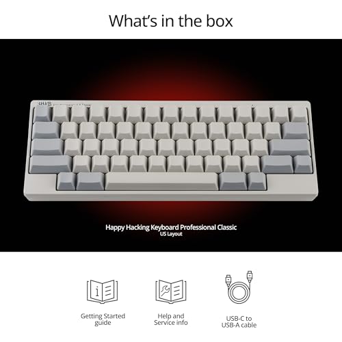 Image of HHKB - Happy Hacking Keyboard Professional Classic, White