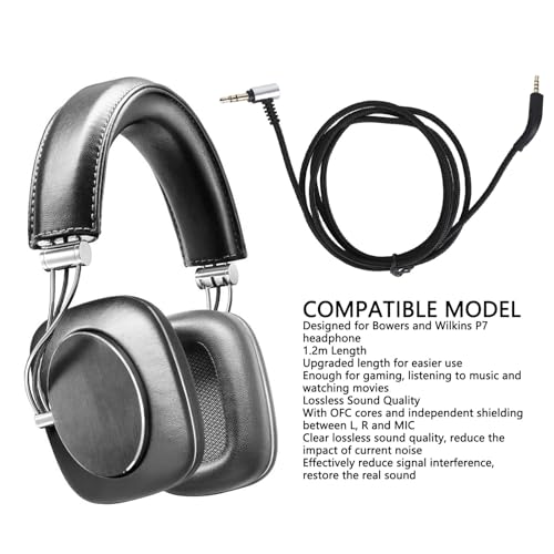 Cable para audífonos con conector 3.5mm, 1.2 metros miniatura 2