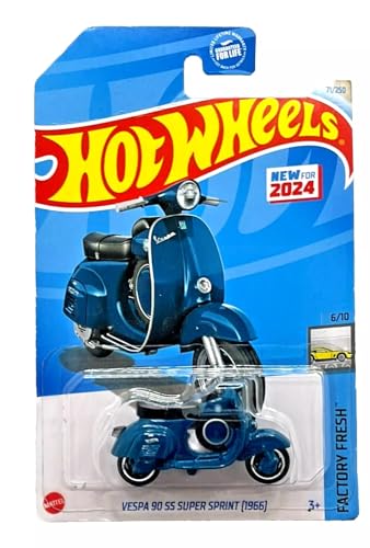 Hot Wheels Vespa 90 SS Super Sprint 1966, escala 1:64
