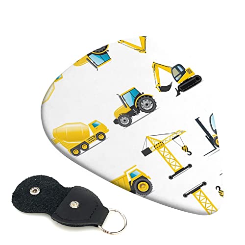 Cartoon Heavy Machinery Truck Lot de 6 médiators pour guitare acoustique, guitare électrique, basse, ukulélé – fin… - Les Beatles, Paul McCartney, John Lennon, RIngo Starr, George Harrison Cartoon Heavy Machinery Truck Lot de 6 médiators pour guitare acoustique, guitare électrique, basse, ukulélé – fin…