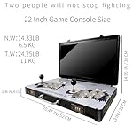 Portable 20000 in 1 Metal Box 3D Arcade Game Console, 22 inch Screen Retro Electronic Game Console, with Search/Hide/Save/Load/Pause Functions - Image 3