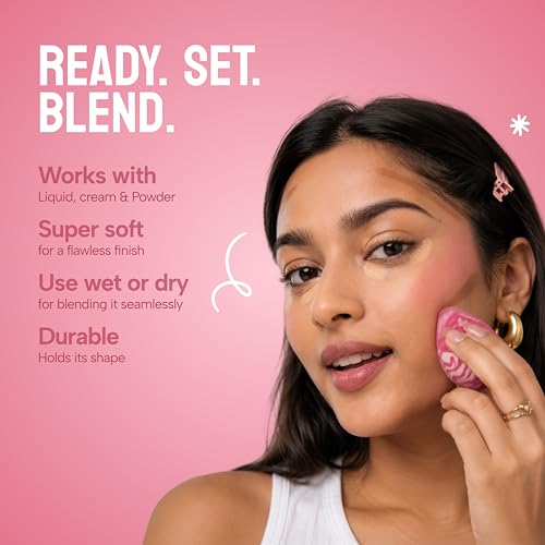 Image of Baked Beauty Photo Perfect Velvet Blend Ultra Soft Microfiber Reusable Makeup Blender for Contouring, Baking & Highlighting (Precision Cut)