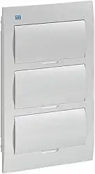 KIT QUADRO+ BARRAMENTO DISTRIBUIÇÃO EMBUTI BR 36 DISJUN WEG