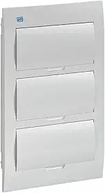 KIT QUADRO+ BARRAMENTO DISTRIBUIÇÃO EMBUTI BR 36 DISJUN WEG