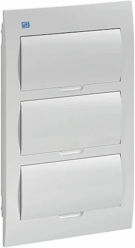 KIT QUADRO+ BARRAMENTO DISTRIBUIÇÃO EMBUTI BR 36 DISJUN WEG