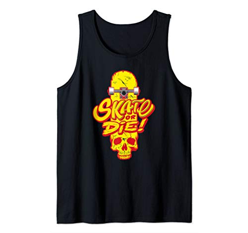 Skate or Die Skateboarding Skateboard Deck Tank Top Skate or Die Skateboarding Skateboard Deck Tank Top