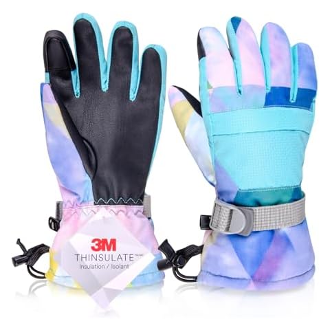 Azarxis Kids Thermal Ski Gloves Cover