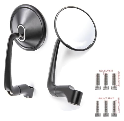 Espejos retrovisores de manillar para Suzuki Gladius SFV650 y B-King 3