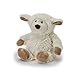 warmies- Peluche riscaldabile, Colore Crema, Jun-She-2