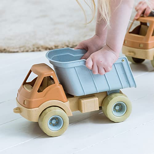 Dantoy - Bio LKW – Ab 2 Jahre - Großer LKW mit viel Platz auf der Ladefläche - Spielzeug - Aus Biokunststoff - Für Fantasievolle Rollenspiele - Maschinenwaschbar - Hergestellt in Dänemark